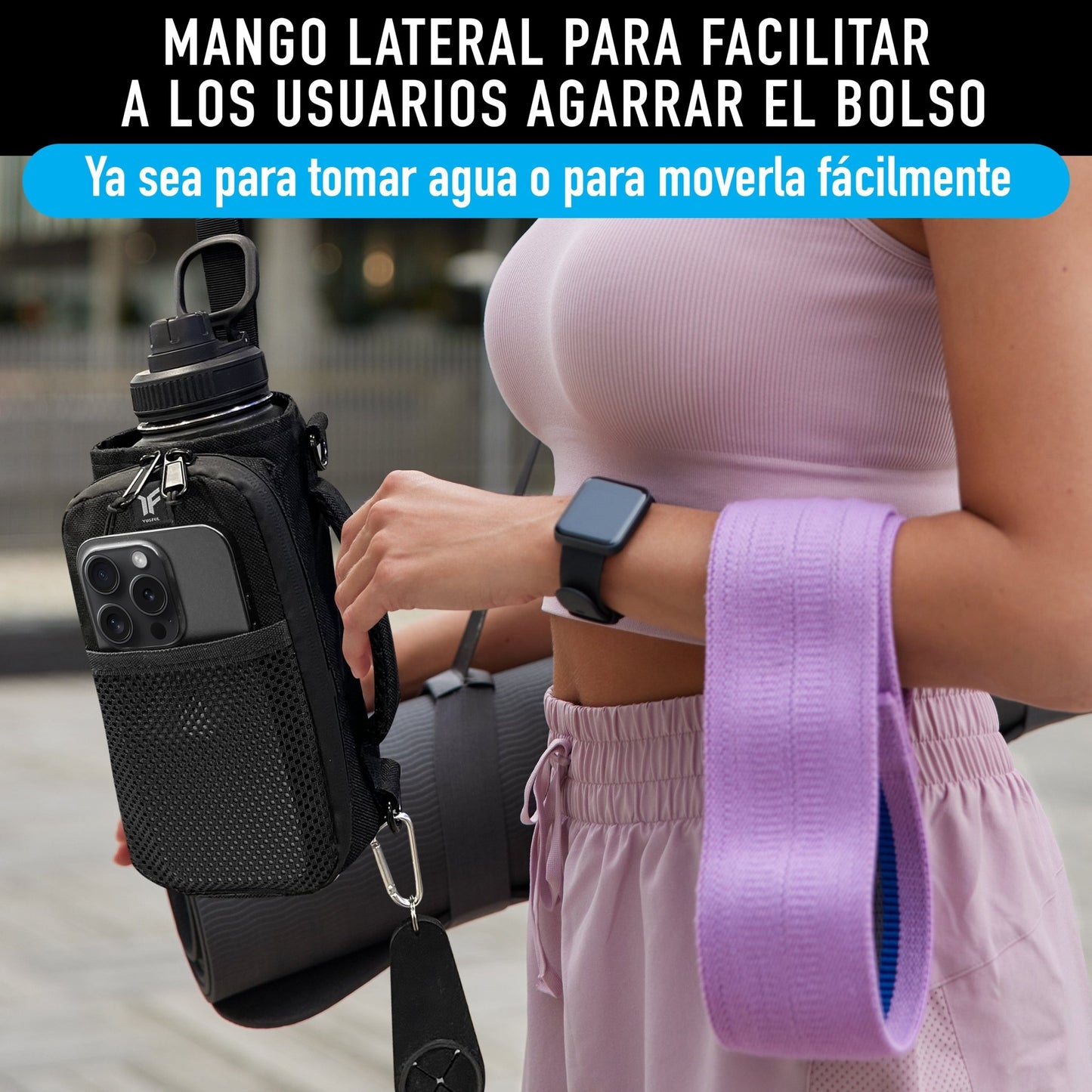 Bolso Magnético para Gym - Se adhiere a máquinas de gimnasio | YUSFUL para gimnasio - YUSFUL