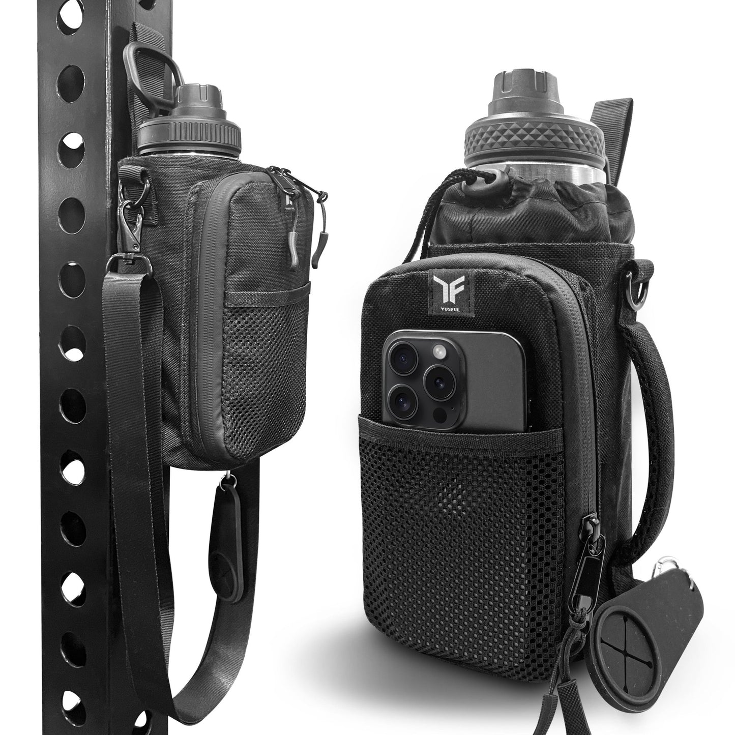 Bolso Magnético para Gym - Se adhiere a máquinas de gimnasio | YUSFUL para gimnasio - YUSFUL